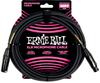 Ernie Ball Microphone Cable 6388 20 Feet XLR MALE/FEMALE 6.1m Black