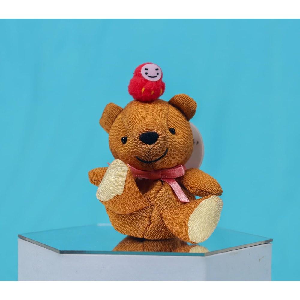 Shinada Global Otetama Kucchu Kucchu Plüschtier Set mit 8 Mini-Tier-Maskottchen Glücksbringer