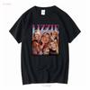 Das Lizzie McGuire Movie Familienurlaub T-Shirt vintage gewaschen stylisch Grafik dehnbar Streetwear Herren leicht Unisex