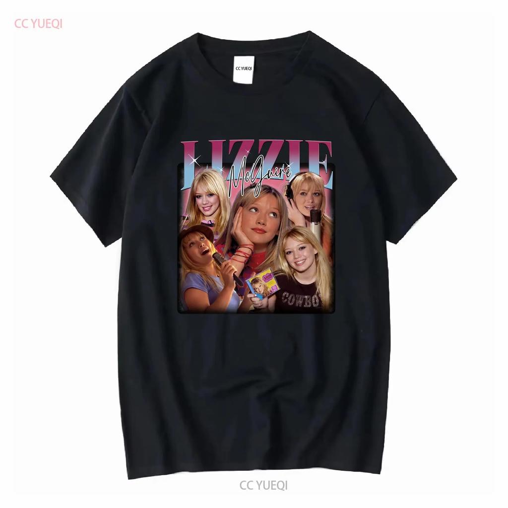 The Lizzie McGuire Movie Family Vacation T Shirt Vintage Washed Stylish Graphic Stretched Streetwear Homme Slightly Unisex