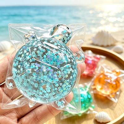 Squishy Maltose Turtle Stress Ball Toys Cute Colorful Turtle Soft Squeeze Fidget Toy Asmr Sensory Anti Stress Toys For Adults