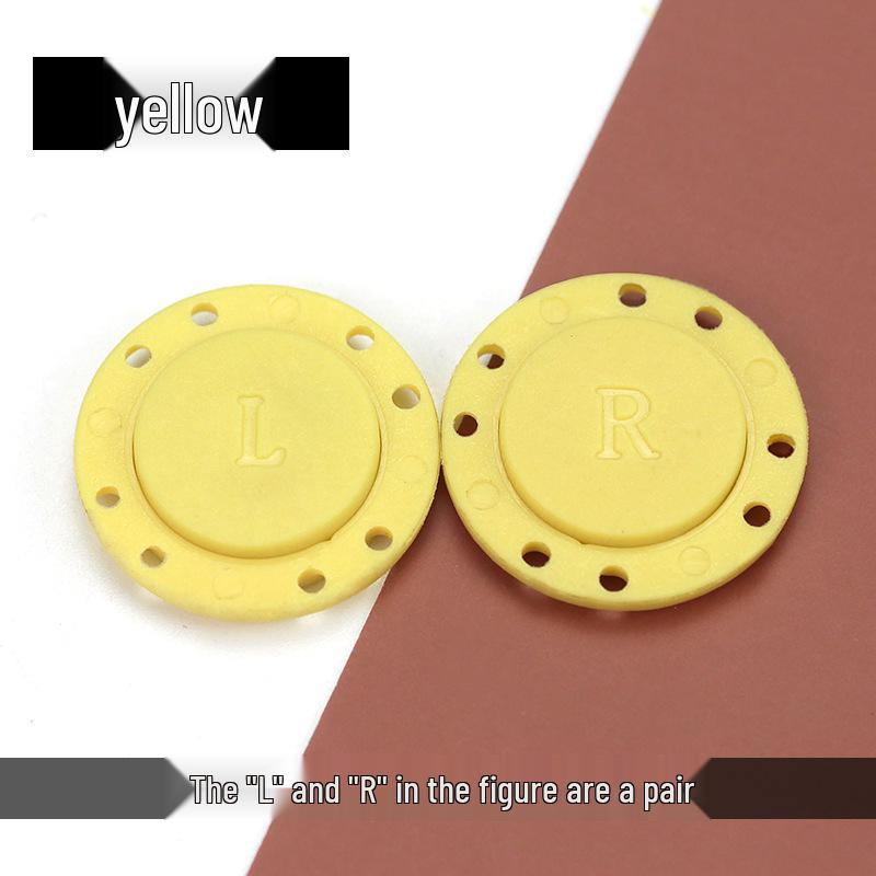 Magnetic Snap Buttons for Sweaters and Coats - Hidden Buckle Accessories and Fasteners.