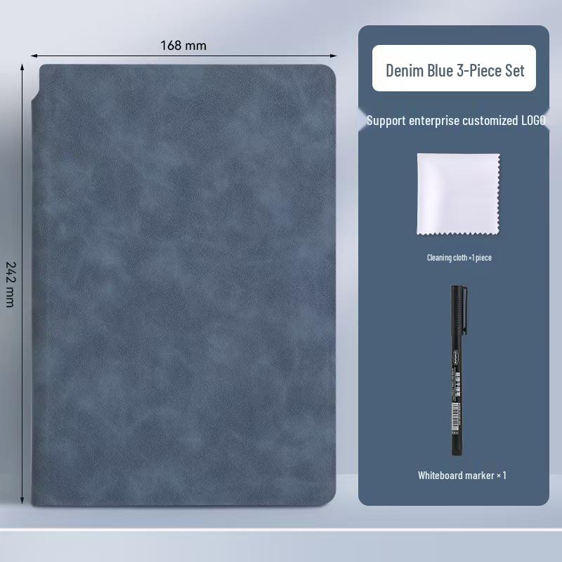 Portable A5 Erasable Whiteboard Notebook - Small Desktop Message & Memo Board