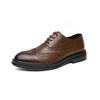Fashion Men Oxfords Brogue Shoes Classics Men's Formal Shoes Casual Business Flats Dress Party Wedding Footwear Zapatillas Para Hombre