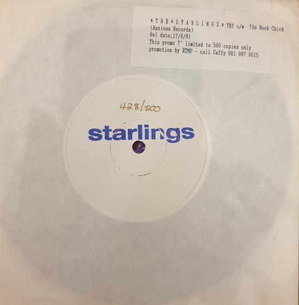 

7inch Record STARLINGS - Try 91453327CDPROMO Anxious Records 1991 UK Rock Used