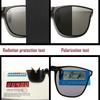Polarized Clip On Sunglasses Men Photochromic Car Driver Goggles Night Vision Glasses Anti Glare Vintage Square Glasses Oculos