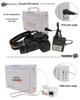 Compact 220V Off-Grid Solar Power System for Homes, Suitable for TV and Laptop.