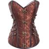 Gothic Shapewear with Metal Decoration for European and American Courts
