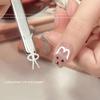 Cat Eye Nail Magnet Combined Flexible Iron Wire For Creating Rabbit Shapes On Nails Uv Gel Nail Art Manicure Tools