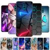 Pre OPPO Reno Case Mäkký TPU silikónový kreslený zadný kryt pre OPPO Reno 2 Reno2 puzdro na telefón TPU čierny nárazník pre OPPO Reno Z Shell
