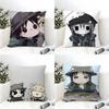GGirls Last Tour Anime Cushion Cover Eco Linen Pillow Case DoubleSided Print Breathable Durable Zipper Home Decor Gift