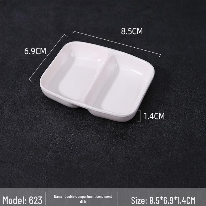 Melamine Divided Side Dish