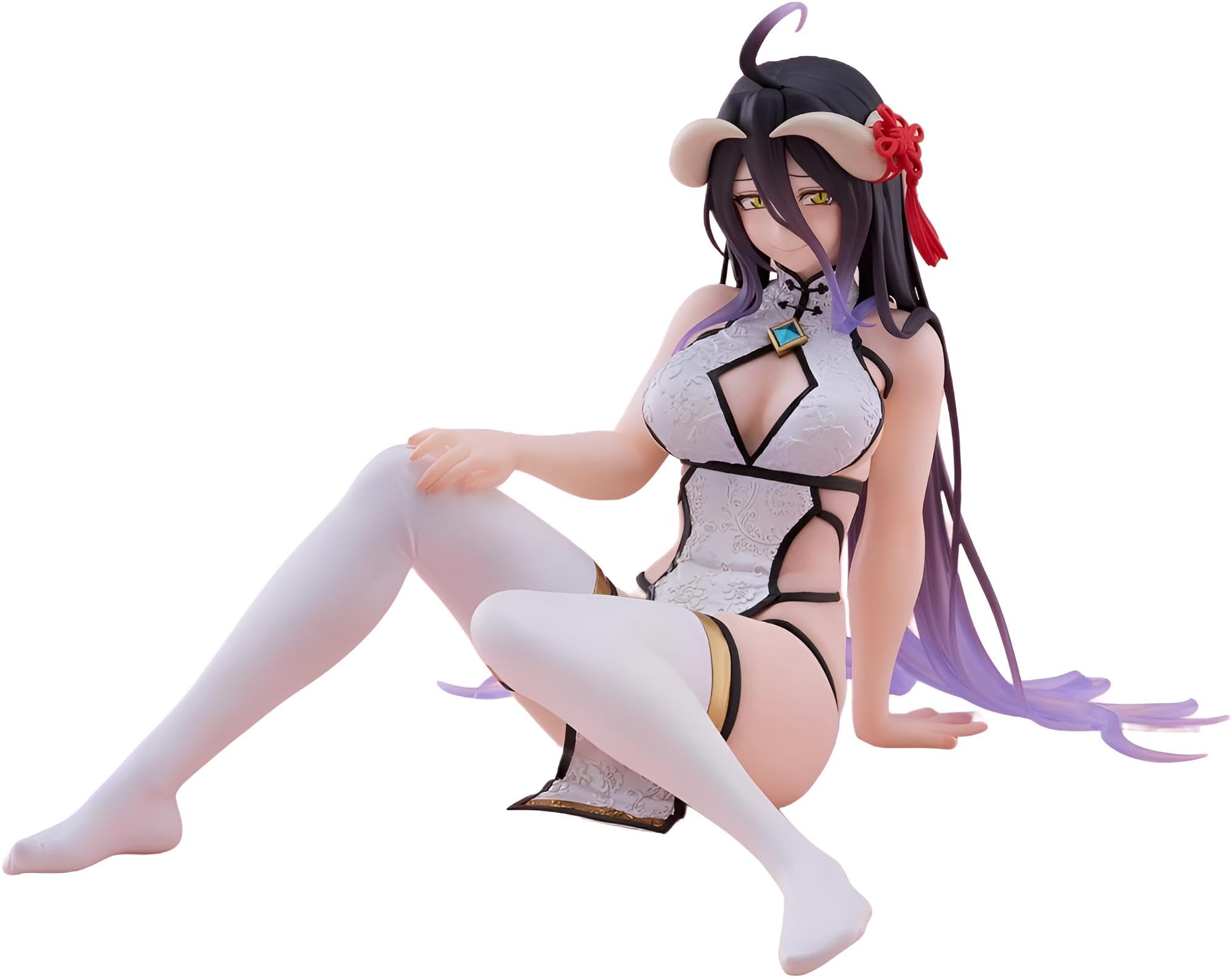 Overlord Desktop Cute Figure Albedo Chinese Dress ver. 1 type