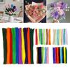 Creative Handicraft Accessories 100Pcs Pipe Cleaners for Handicrafts, Flexible Chenille Stems DIY Fuzzy Sticks Crafts Art Projects, Multi-colored Kids