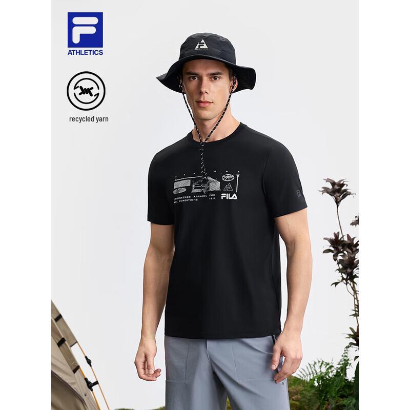 FILA Men s Knit Short Sleeve Crew Neck T-Shirt 2XL