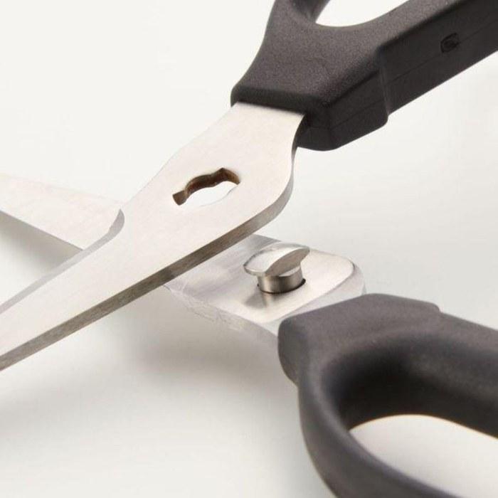 MUJI Kitchen Scissors, Disassemblable, Silver, 20cm (12076971)