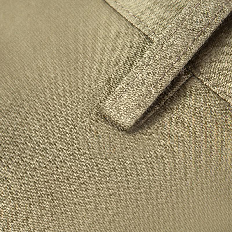 MONTAGUT Men's Ice-Cool Silk Blend Straight Fit Casual Pants