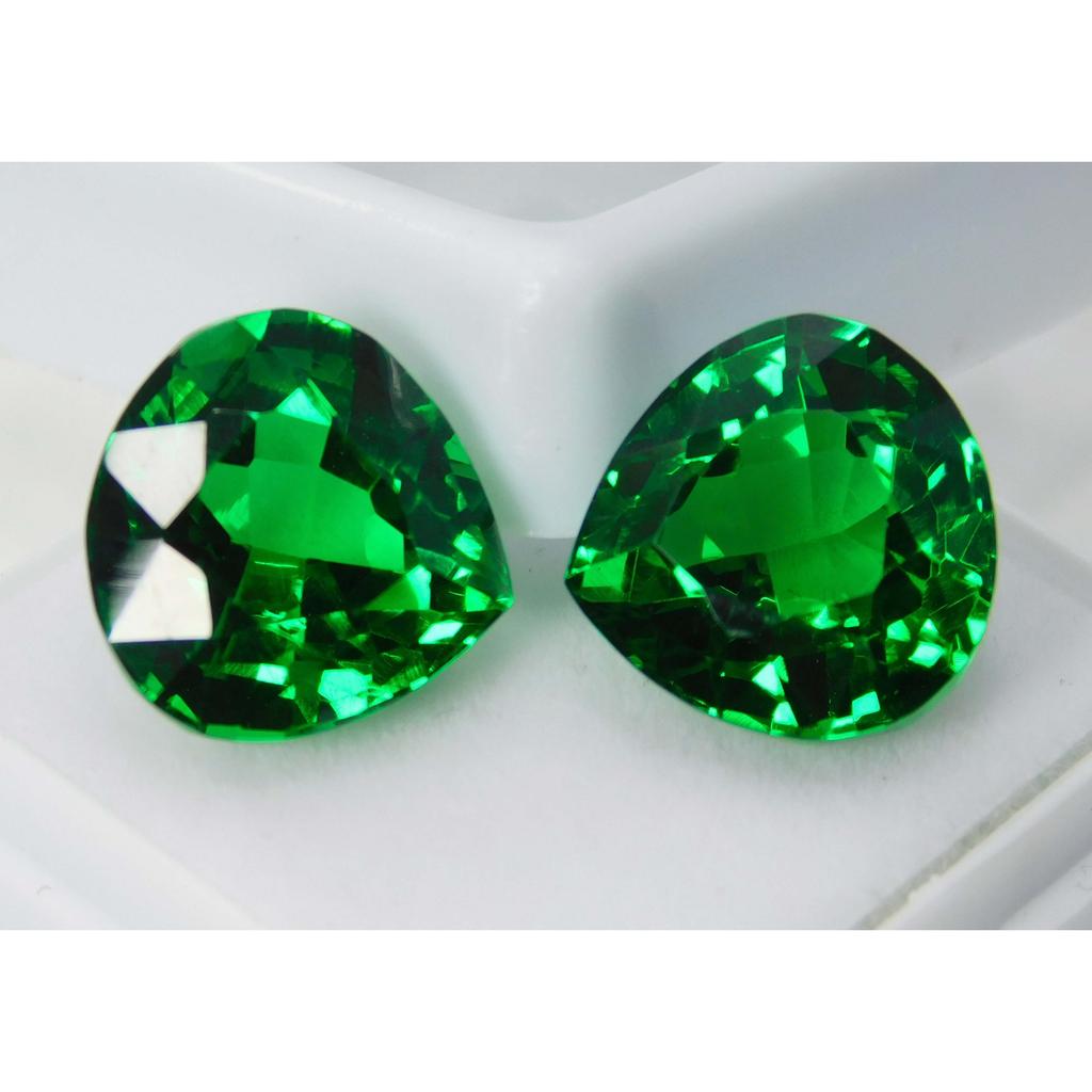 21.55 Ct Loose Gemstone Natural Stunning Quality Green Garnet Pear Cut