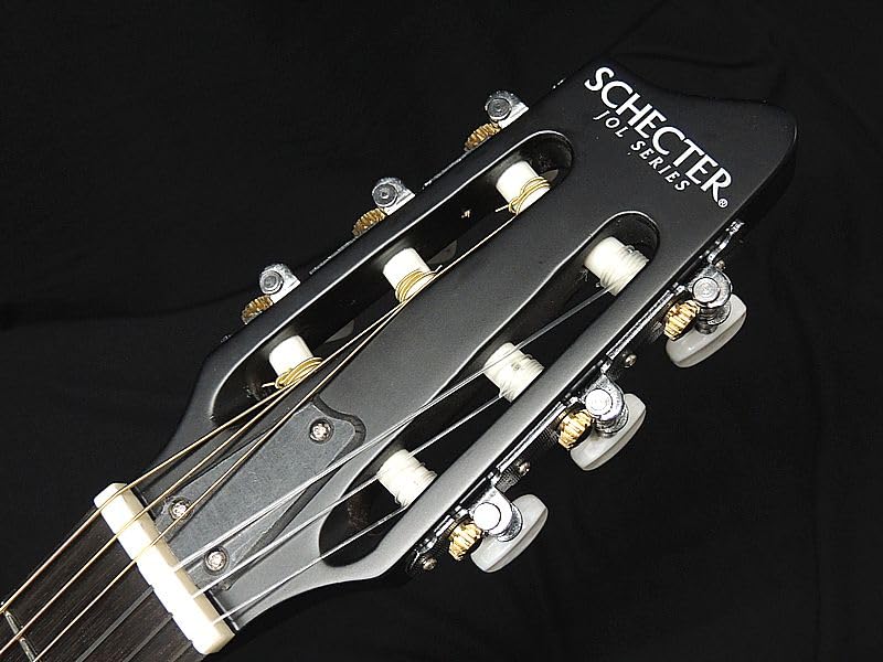 SCHECTER SNTL Nylon String Oriental Line Schecter Thin Body Electric Guitar F Hole Electric Acoustic Telecaster Shape Satin Natural Passive Minor