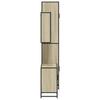 3 Piece Bathroom Furniture Set in Sonoma Oak Particleboard