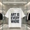 Art Is Everywhere Graphic Tshirt Vintage Unisexs Y2k Punk Casual Tshirt Unisex Gothic Tops Tee Streetwear Unisex Plus Size