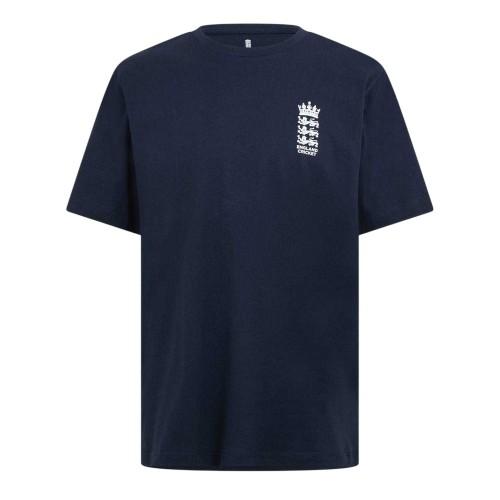 Castore Mens Essentials 26/27 England Cricket T-Shirt