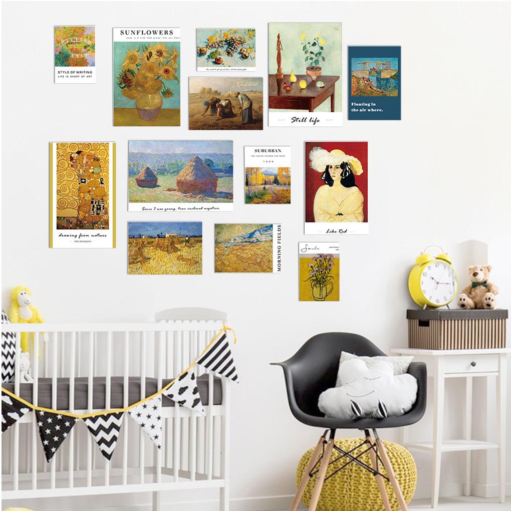 Wall Sticker Art Wall Decal Scrapbooking DIY Poster Card for Home Office Decoration