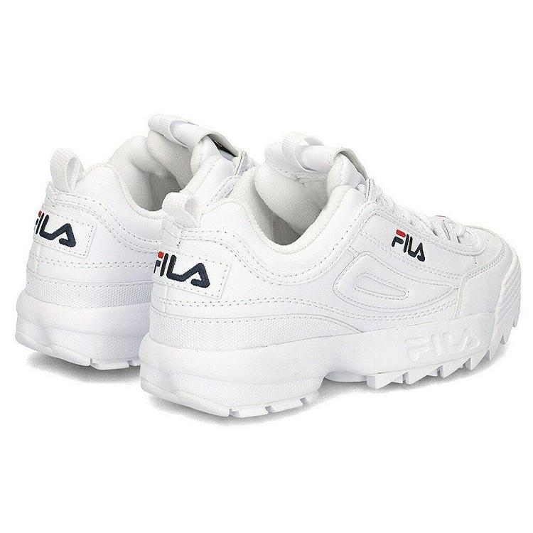 New FILA Disruptor Low top Running Shoes White Women's 1010302_1FG
