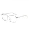 Big Square Frame Myopia Glasses Anti Blue Light Eyewear Diopter 0 to -6.0 for Men Women
