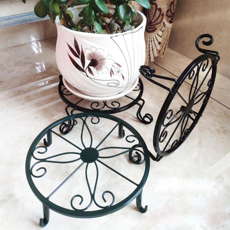 Plant Stand with Wheels Heavy Duty Plant Stand with Universal Wheels Round Pots Trolley for Indoor Outdoor Plant