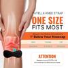 Knee Brace Portable Knee Protection Silicone Strap For Traveler Fitness Enthusiasts And Extended Physical Activities