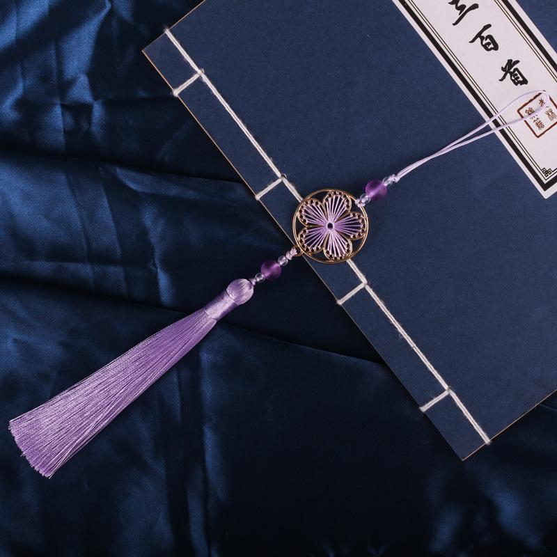 Full Bloom Round Moon Tassel DIY Handmade Hanfu Bag Pendant Cheongsam Ornament