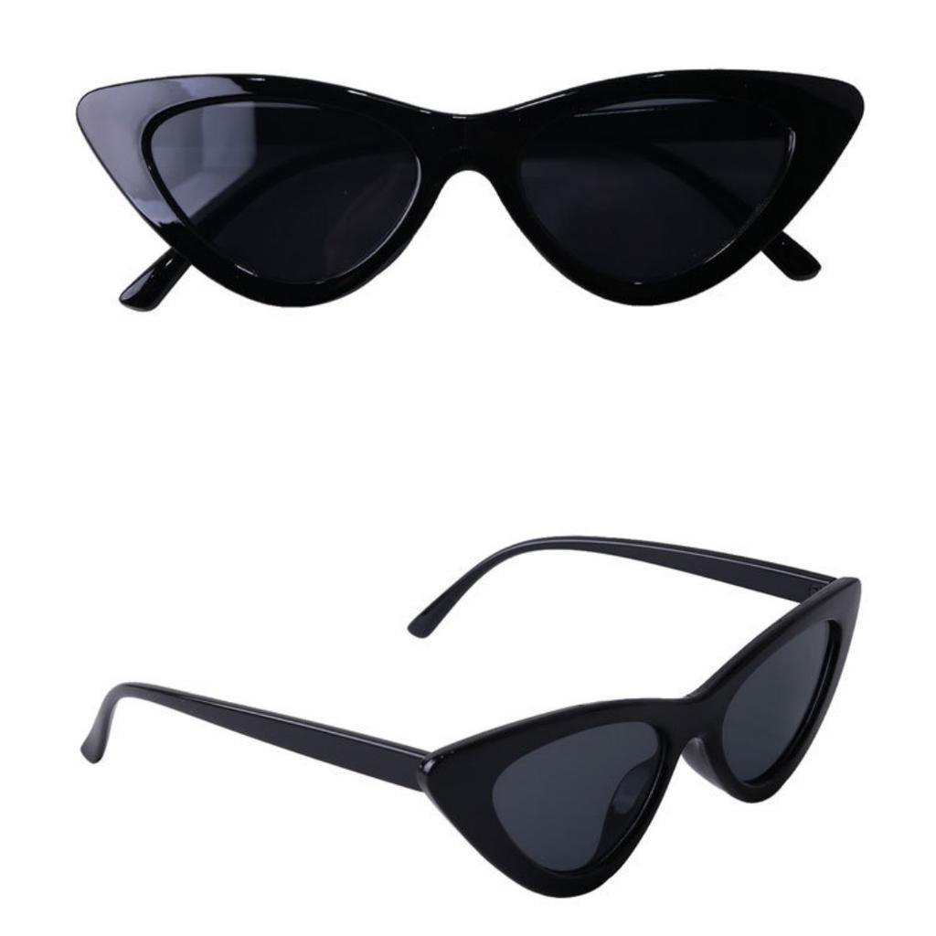 Occhiali da Sole Vintage Cat Eye da Donna Montatura Stretta Retro Lenti Protezione UV400 Classici alla Moda Occhiali da Sole Occhiali alla Moda