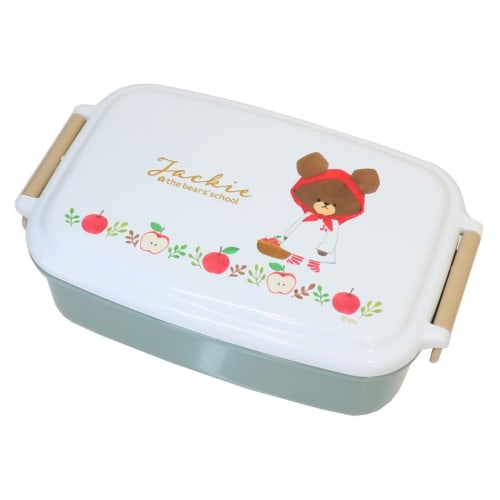 The Bears' School 1-Tier Lunch Box Apple Girl