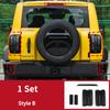 For Tank 300 2021 2022 2023 2024 2024 Car taillight cover Brake light wide indicator cover rear lampshade protection panel trim