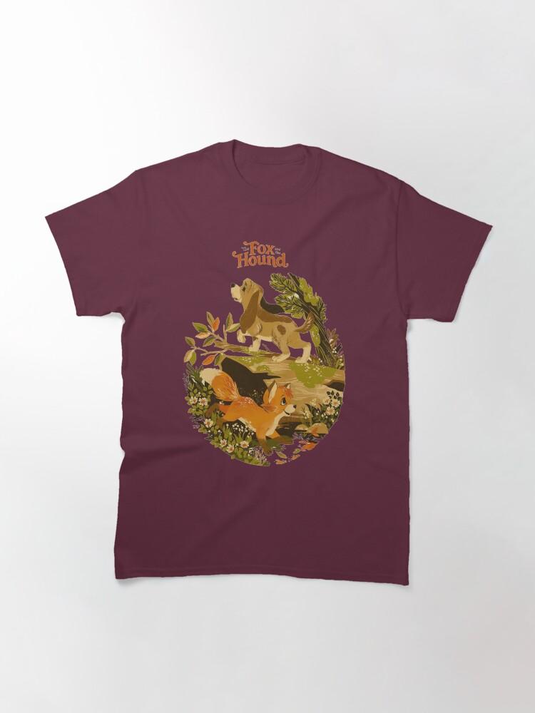 The Animals Cartoon fox and hound cute merch Classic T-Shirt