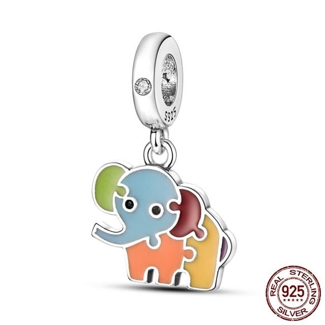 Tiere Insekten Sammlung Hund 925 Silber Charms Bead Fit Original Fasion Armband Diy Frauen Schmuck Geschenk