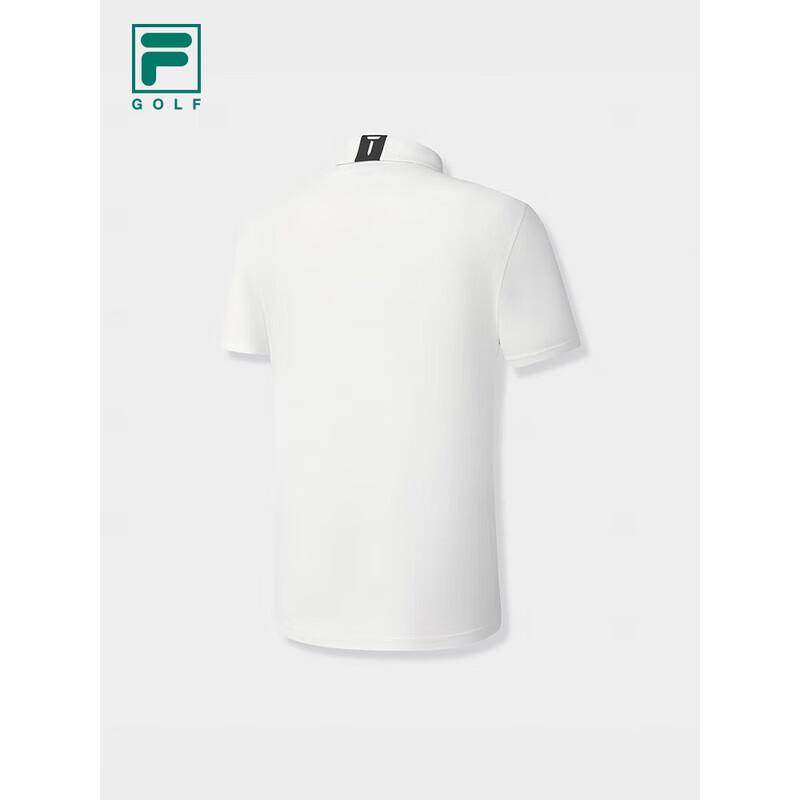 FILA Men's Knitted Short Sleeve Golf Polo Shirt