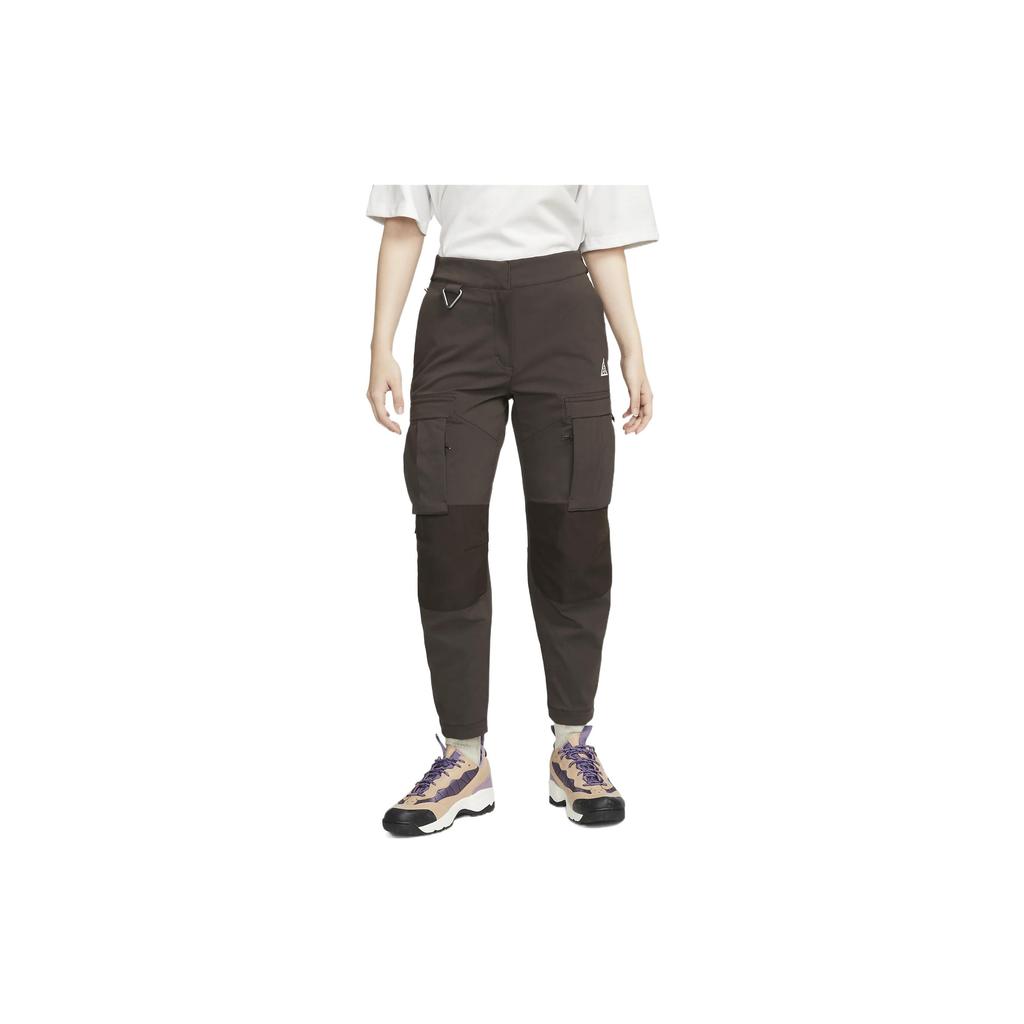 (WMNS) Nike ACG Smith Summit Cargo Pants Asia Sizing 'Velvet Brown' Women's CV0618-220