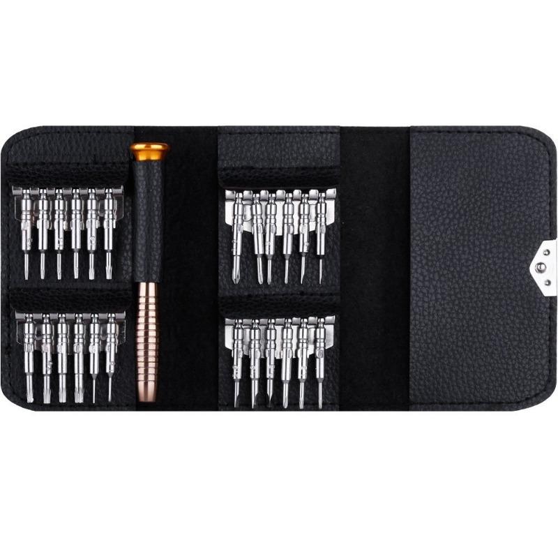25 In 1 Multi-purpose Model Precision Hand Tools Screw Driver Kit Screwdriver Combination Set for  Mobile Phones Laptop Disassembly and Repair Tools
