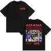 2026 Singer Aitana Album Tour Merch T Shirt Fashion Aesthetic Short Sleeve Tshirt Unisex Womens Cotton Casual Tshirts Streetwear