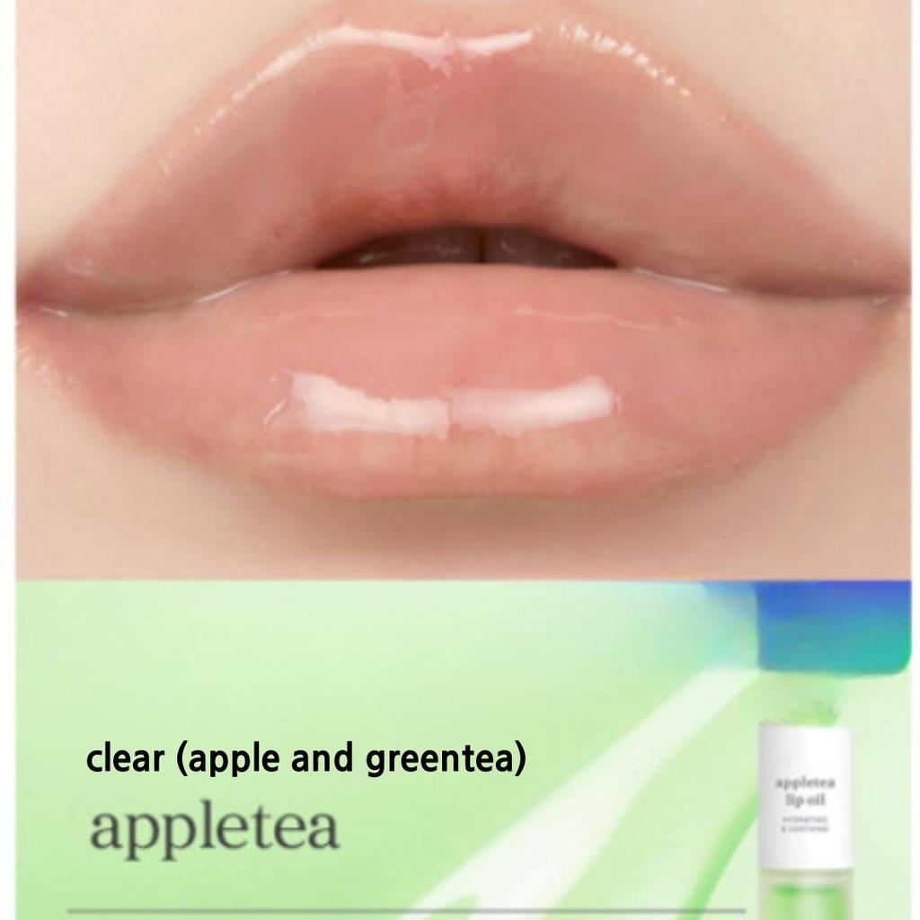 nooni Apple Lip Oil Tint Moisturizer 3.7ml (13colors)