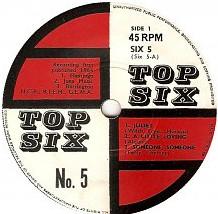 7inch Record UNKNOWN ARTIST - Top Six No. 5 SIX5 Top Six 1964 UK Rock Used