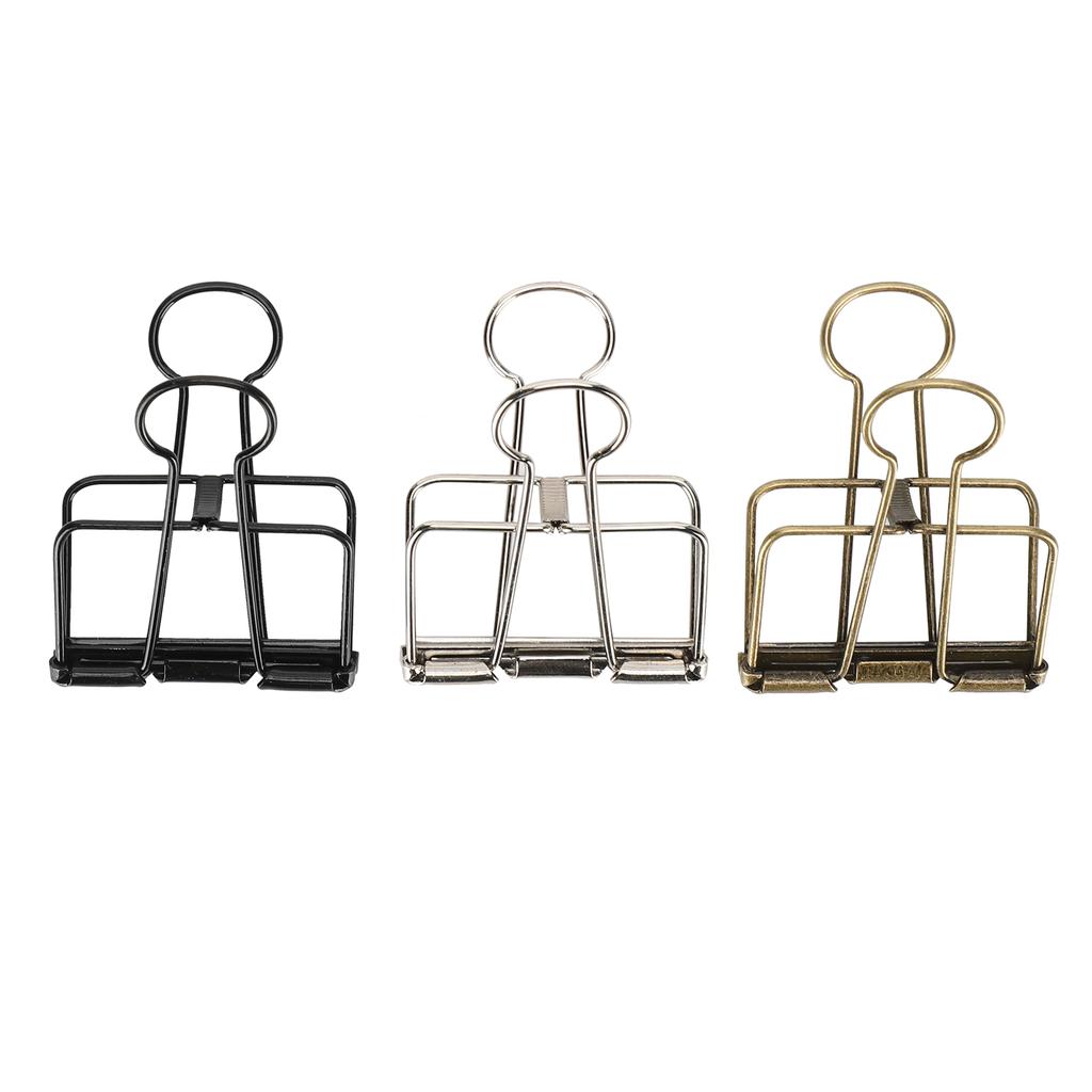 Hollow Dovetail Clip MultiColor Tail Clips Paperclip Decorative Tool(L )