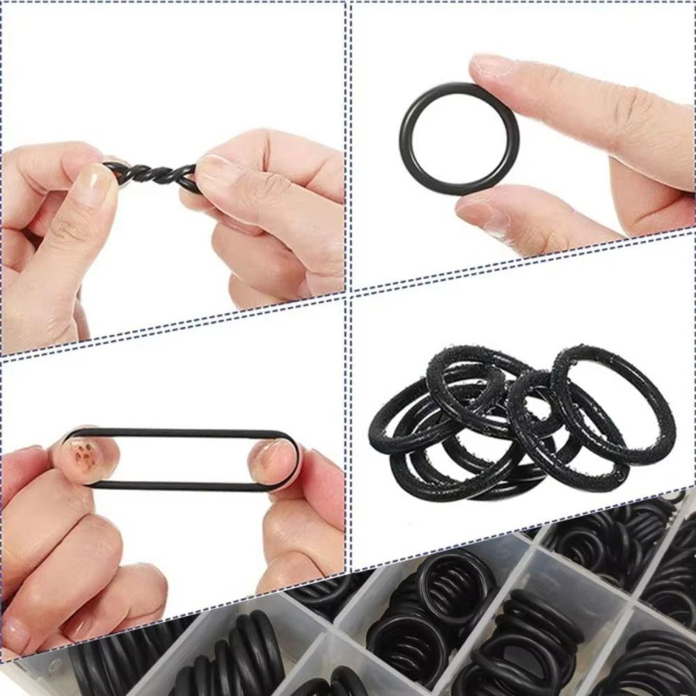 Maintenance Air Conditioning O Ring Kit Rubber Accessories O-Type Sealing Rubber Ring Automotive