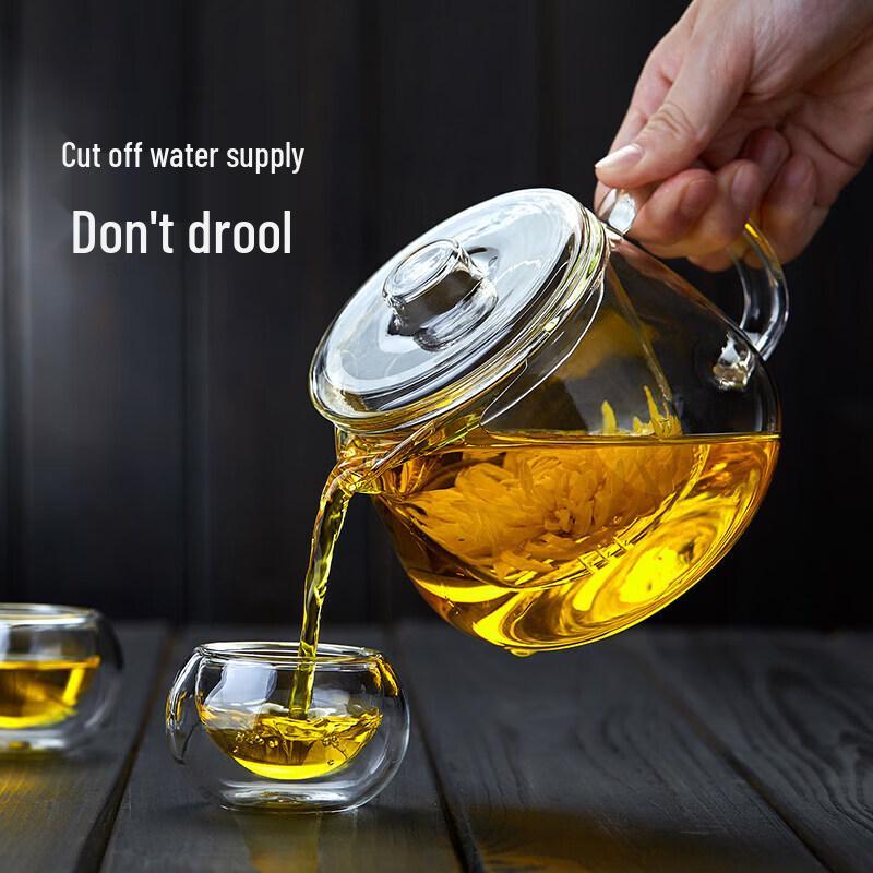 Sichun Heat-Resistant Glass Teapot Set