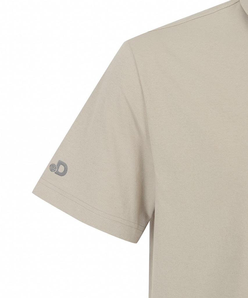 DISCOVERY EXPEDITION Men'S Hot Melt Polo Shirt (Beige2)