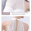 Adult Women's Sleeveless Halterneck Ballet Dance Leotard with Mesh Splice