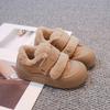Winter New Children's Shoes Sanded Leather Soft Bottom Cookie Shoes Warm Thick Bottom Boys and Girls Cotton Shoes