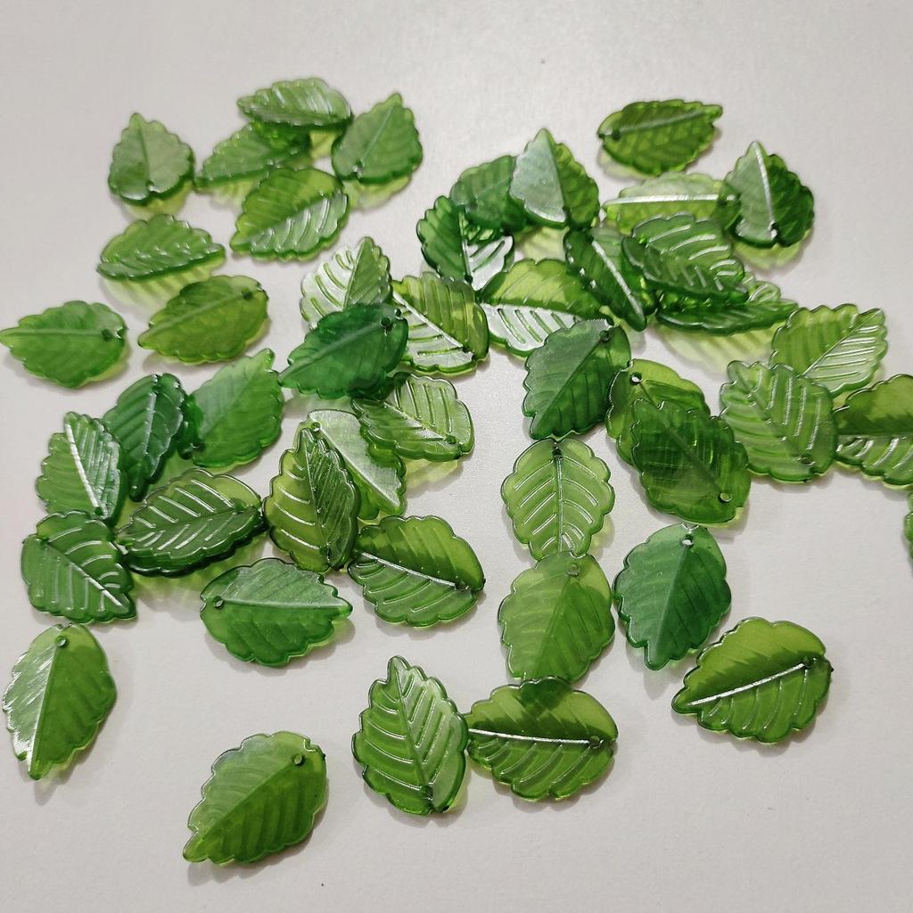 Simulated Plated Phoenix Flower Jewelry: Artificial Strawberry Leaves Headdress Beading Accessories